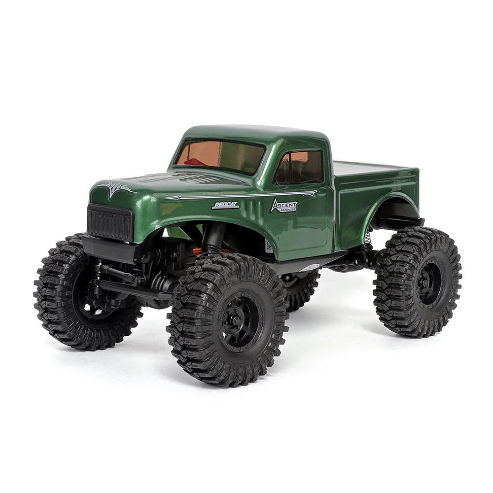 RER39150 Redcat Ascent-18 Brushless 1/18 Scale Brushless Electric Rock Crawler- Forest Green