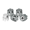 INJWH-28GL INJORA M2.5 Wheel Lock Nuts with Aluminum Cap for 1/18 TRX4M Ascent-18