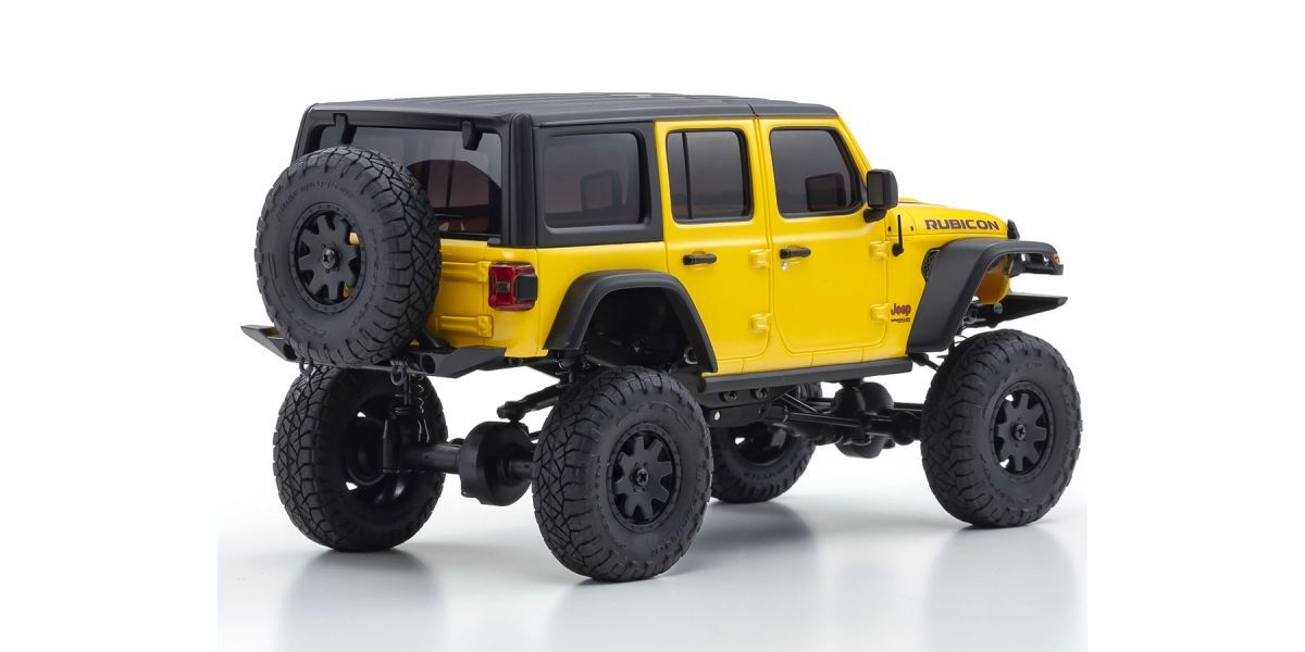 KYO32521Y MINI-Z 4x4 Crawler Jeep Wrangler Unlimited Rubicon RTR, Yellow