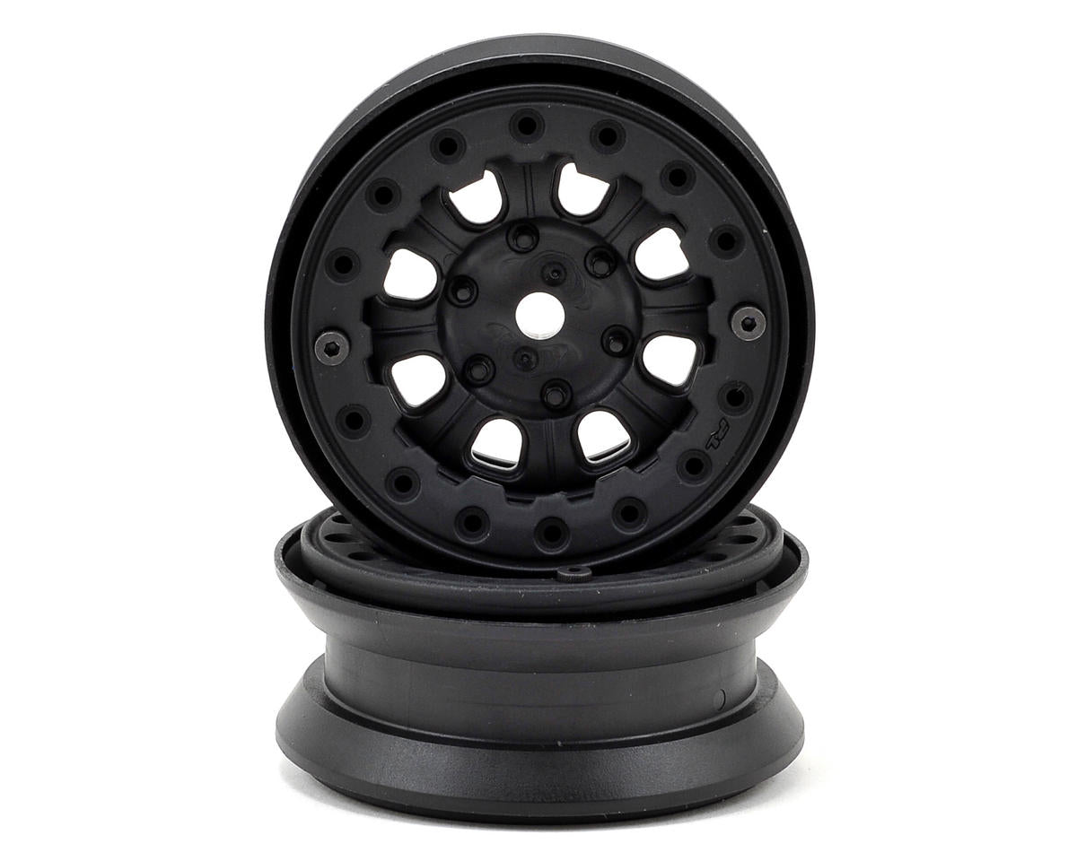 PRO274715 Denali 1.9" Bead Loc Rock Crawler Wheels (2) (Black/Black)