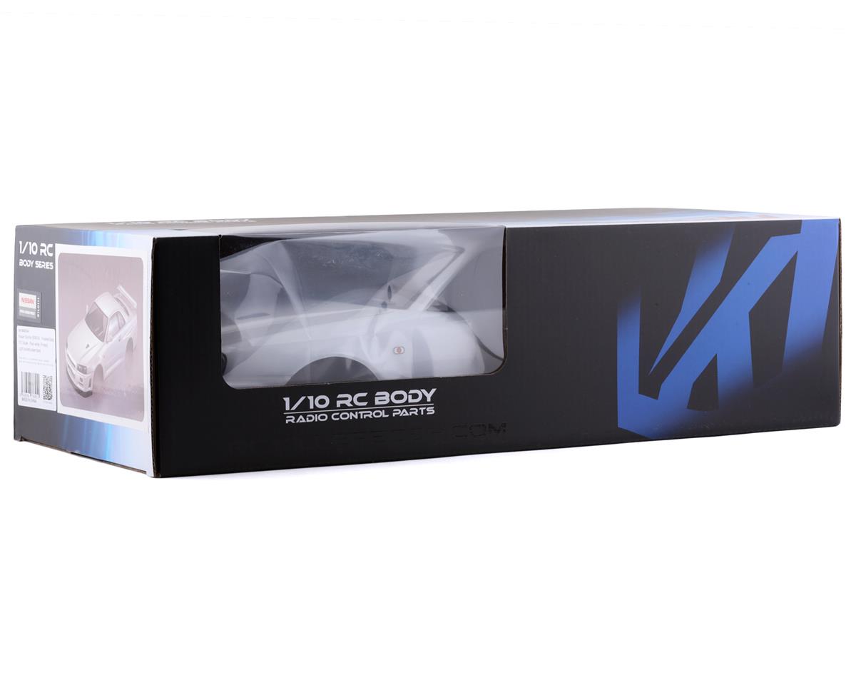 KLR-48644 Killerbody Nissan Skyline R34 Pre-Painted 1/10 Touring Car Body (Pearl White)