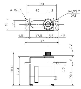 REEFS129 179 Smart Micro Servo