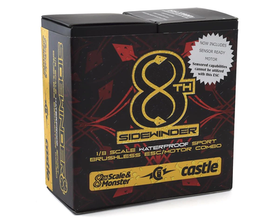 CSE010-0139-01 "Sidewinder 8th" 1/8 Scale Brushless Car Package (2200kV)
