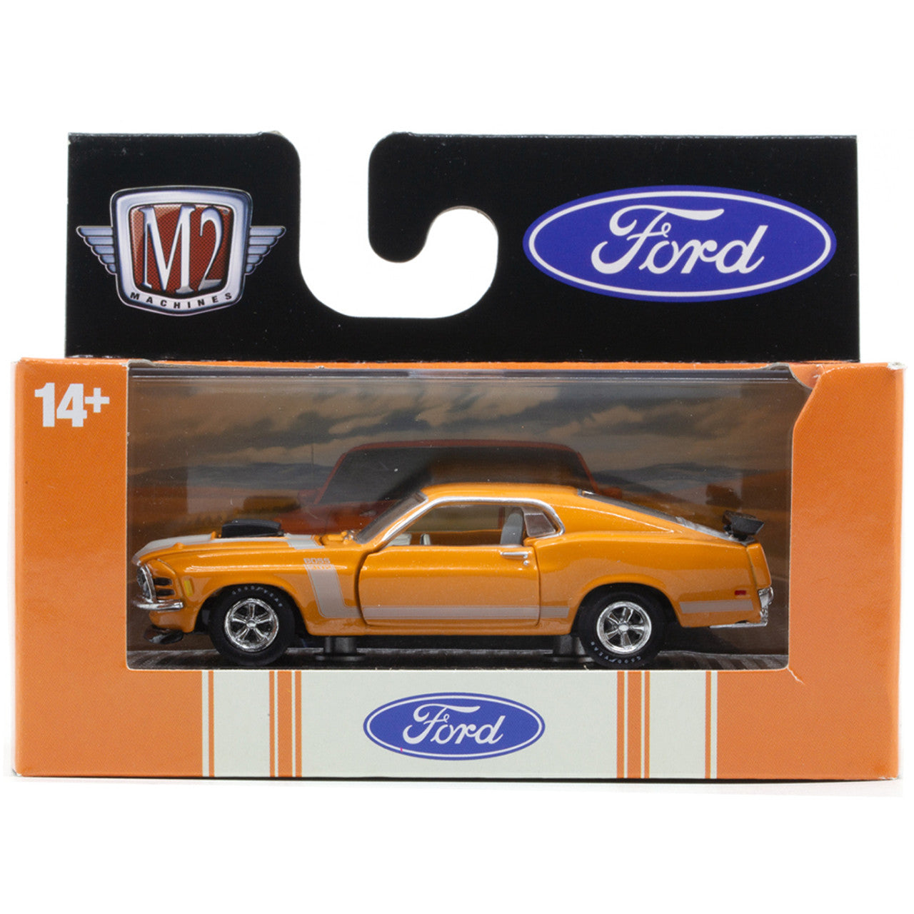 M2Machine 32600-90 Detroit-Muscle 1970 Ford Mustang Boss 302