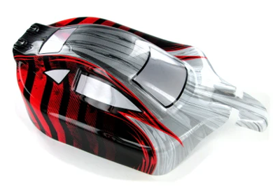 R1071 Buggy Body, Red and Silver