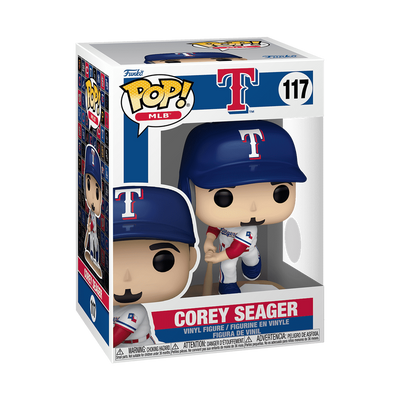 FU86319 MLB Texas Rangers Corey Seager Funko Pop! #117