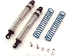 HRTD12001 - Aluminum Threaded Shocks 120mm (Black/Silver))