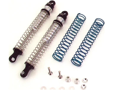 HRTD12001 - Aluminum Threaded Shocks 120mm (Black/Silver))