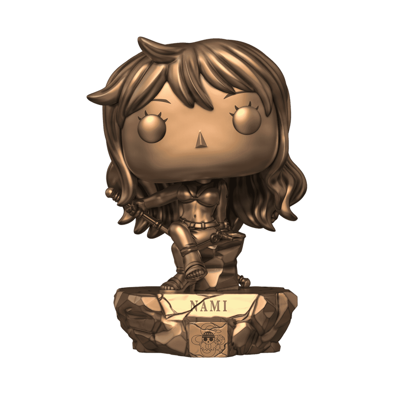 FU89136 Funko Pop! Plus One Piece Nami Statue (Bronze)