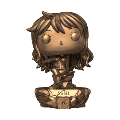 FU89136 Funko Pop! Plus One Piece Nami Statue (Bronze)
