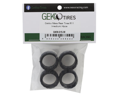 NX-GKM-015-M NEXX Racing Gekko Maxx R11 Rear Tires (4) (Medium)