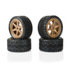 PRO1030813 1/12 Avenger Tire Mounted on Overdrive Bronze Wheel 8mm Hex (4): Losi Race Car