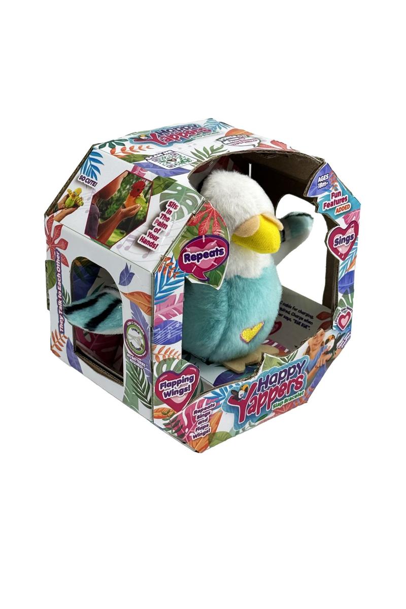 L2P 9400 Happy Yappers Chirping Plush Snap Bracelets – Bird Assortment Series 2