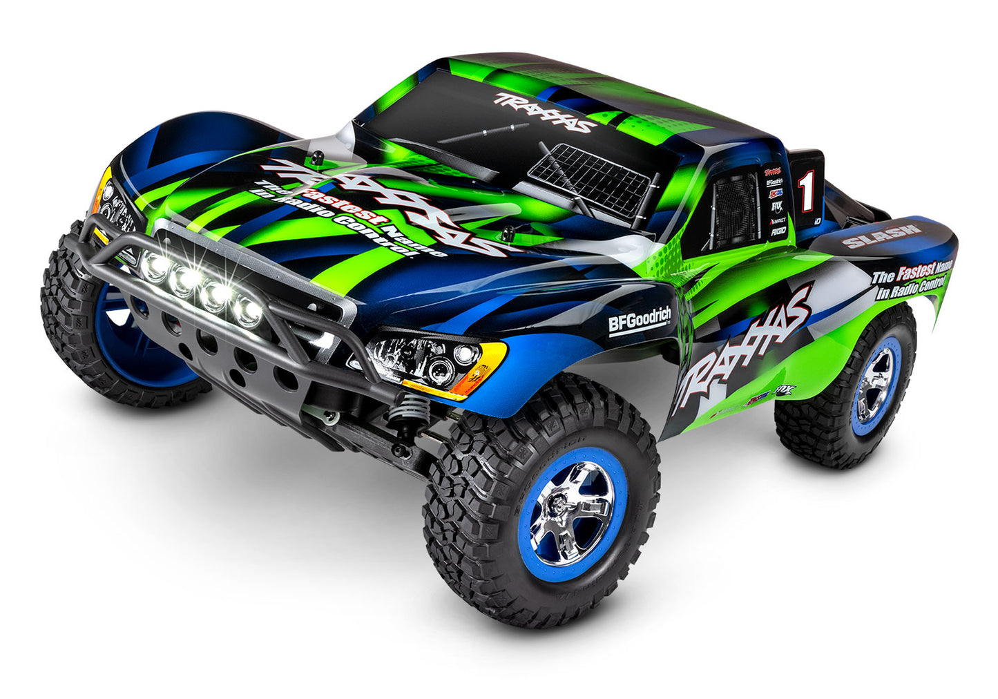 58034-61 Slash 1/10 Short Course Truck XL-5 ESC W/ LED Light