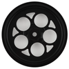 SSD00547 5 Hole 2.2/2.7" Narrow Front Drag Wheels (Black) (2)