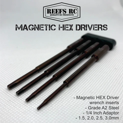 REEFS37 Magnetic Hex Drivers