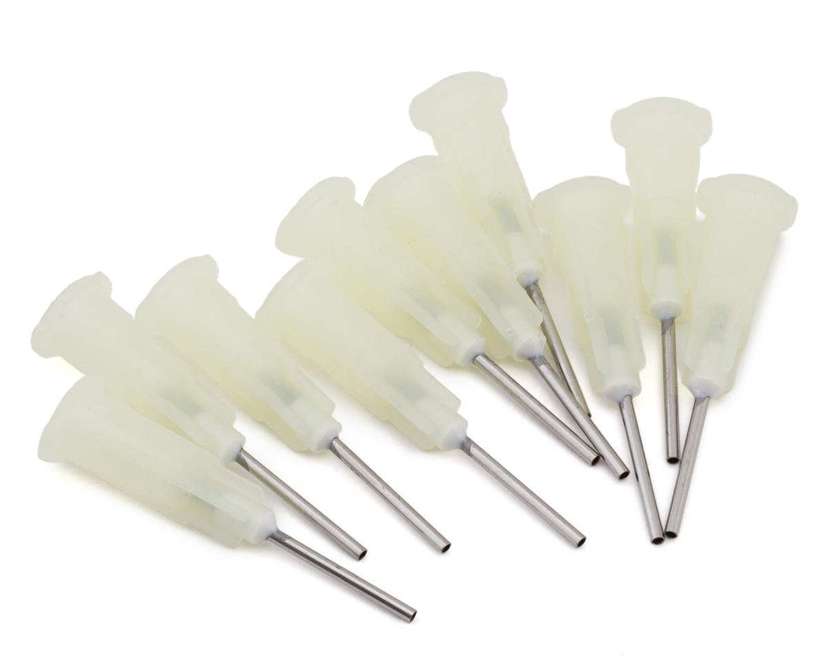 PTK-1576 ProTek RC Precision Stainless Steel Glue Tips (0.8mm) (10)