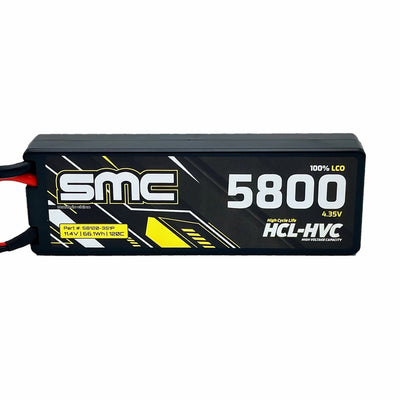 SMC58120-3S1P HCL-HVC 11.4V-5800mAh 120C Hardcase - Traxxas Plug