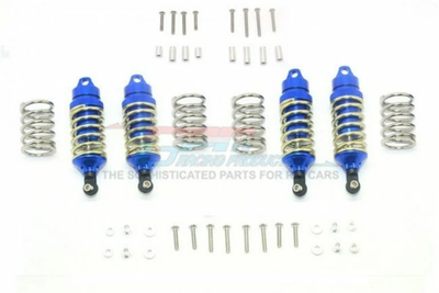 GPMRUS47580FR-BK-GD-BEBK RUSTLER VXL Aluminum Front+Rear Shocks - Black