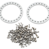 VPS07917 Method 105 1.9" Beadlock Crawler Wheels (Blue/Silver) (2)