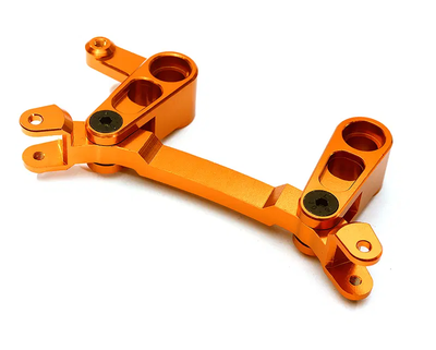 INTC28831ORANGE Billet Machined Steering Bellcrank Set 1/10 4X4