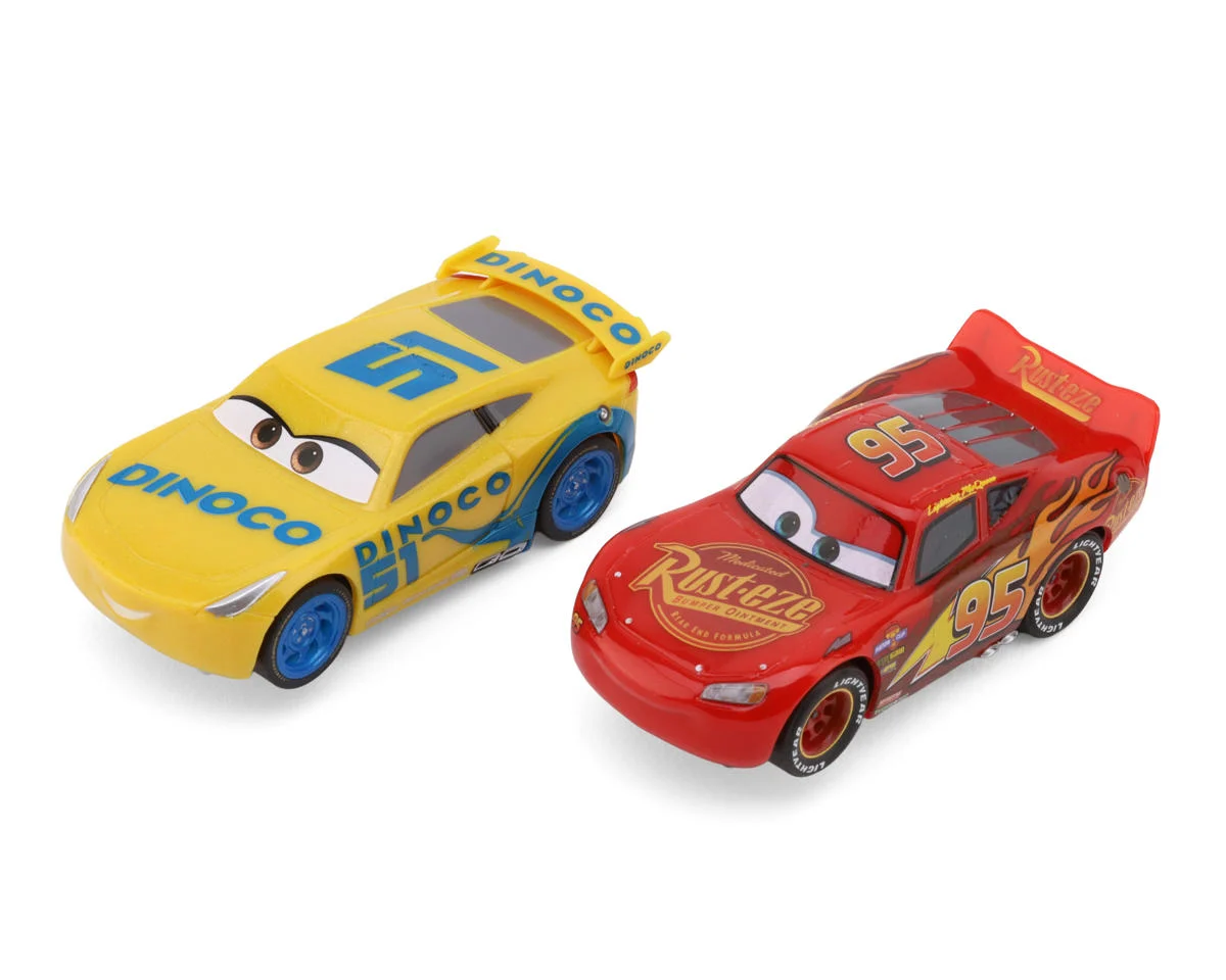 20016002 Carrera Speed Arena Disney Pixar Cars Slot Car Racing Track Set w/Lightning McQueen & Cruz Ramirez Cars