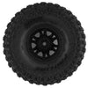 PRO1012812 Hyrax 1.9" Tires w/Impulse Wheels (Black/Silver) (2) (Predator) w/12mm Hex