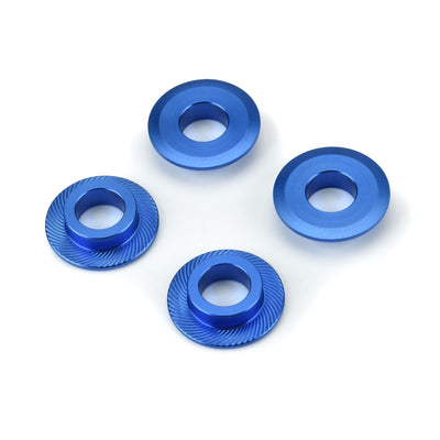 PRO637900 1/5 Aluminum Adapter Washer for Traxxas X-Maxx (4) (Blue)