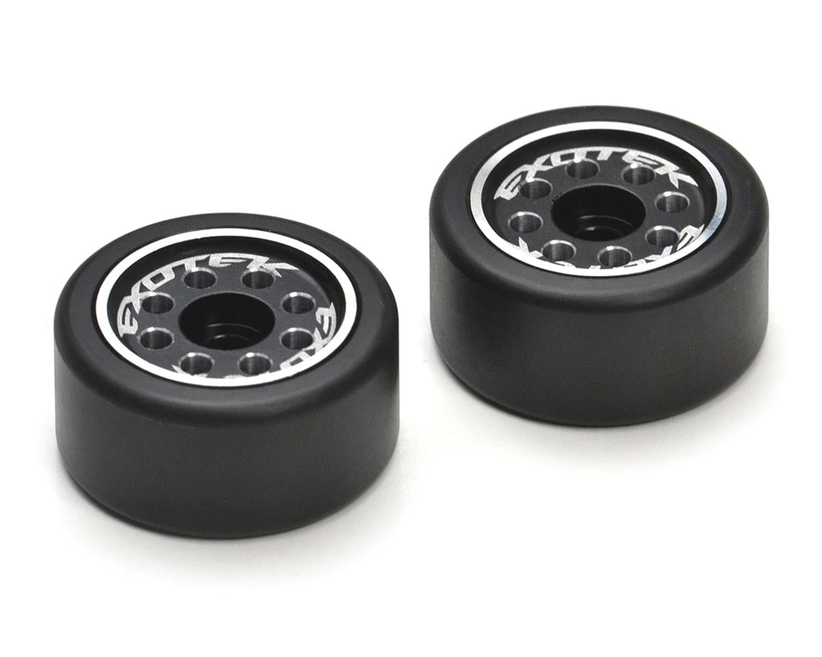 EXO2027 22S Drag Aluminum & Delrin Wheelie Bar Wheels