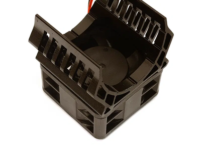 INTC28601BLACK 36mm Motor Heatsink+40mm Fan 16krpm 1/10