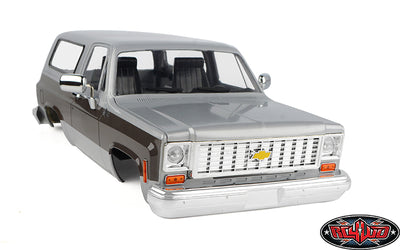 Z-B0273 RC4WD Chevrolet Blazer Hard Body Complete Set (Silver/Warm Grey)