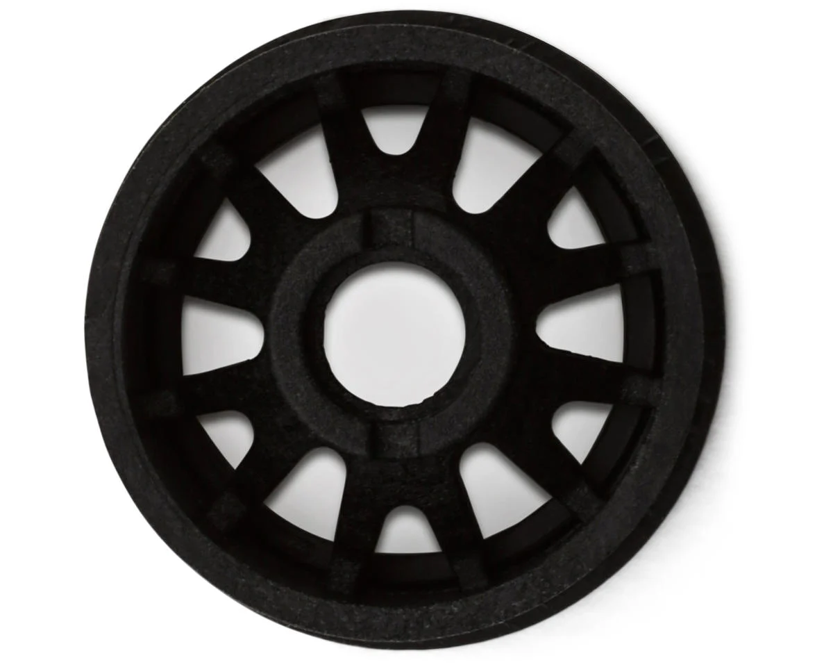 NX-USA-EVO-R+2 NEXX Racing Mini-Z "JUD" EVO Rear Threaded Side-Wall RWD Carbon-Fiber Rims (2mm Offset) (Black) (2)