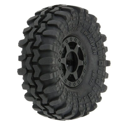 PRO1021410 1/5 In Stock 1/24 Interco Super Swamper F/R 1.0" Tires MTD 7mm Black Holcomb (4)