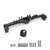 TLHTCAPRA-03 Treal Capra Rear Axle Housing CNC Solid Billet Aluminum 7075 One-Piece Design-Black