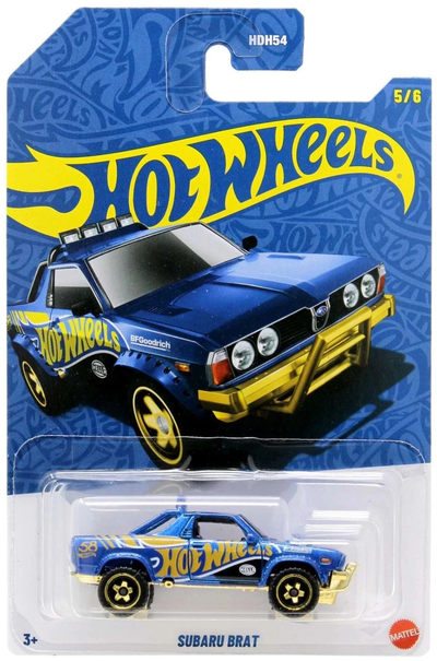 HWHDH54 Hot Wheels Pearl & Chrome Subaru Brat