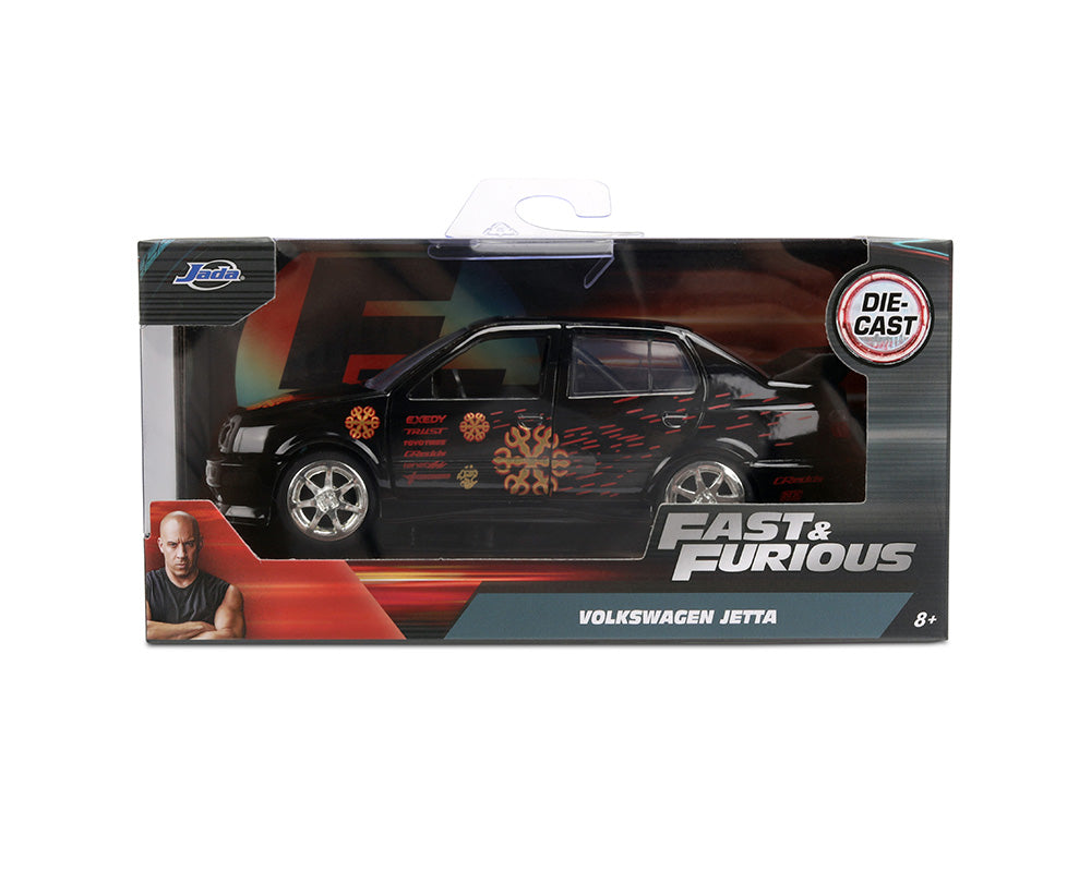 Jada 35628 1:32 Volkswagen Jetta (Remix) – Black – Fast & Furious 25 Year Anniversary