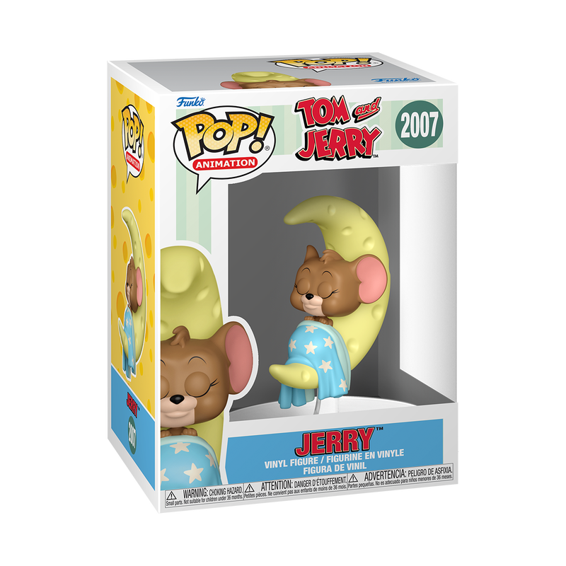FU86281 Tom & Jerry Jerry on Cheese Moon Funko Pop!