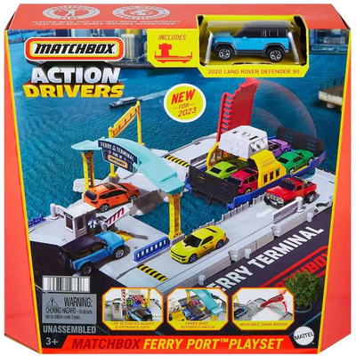HWGVY82 MatchBox Ferry Playset