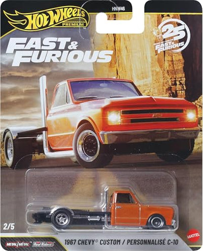 HWJHW61 HotWheels Premium Fast&Furious 1967 Chevy Custom