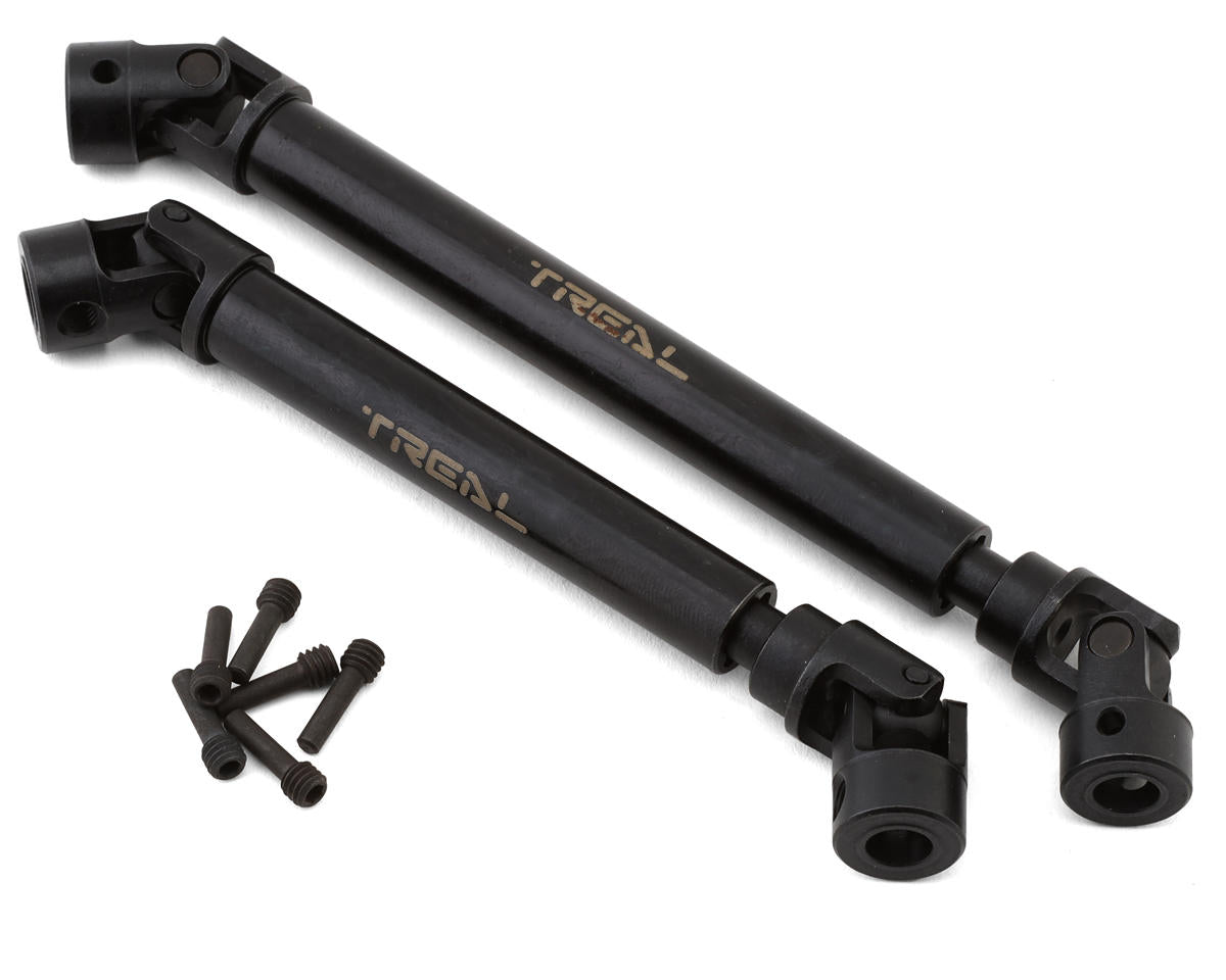 X0031M5SD9 Treal Hobby Axial RBX10 Ryft HD Steel Center Slider CVD Driveshafts (2)
