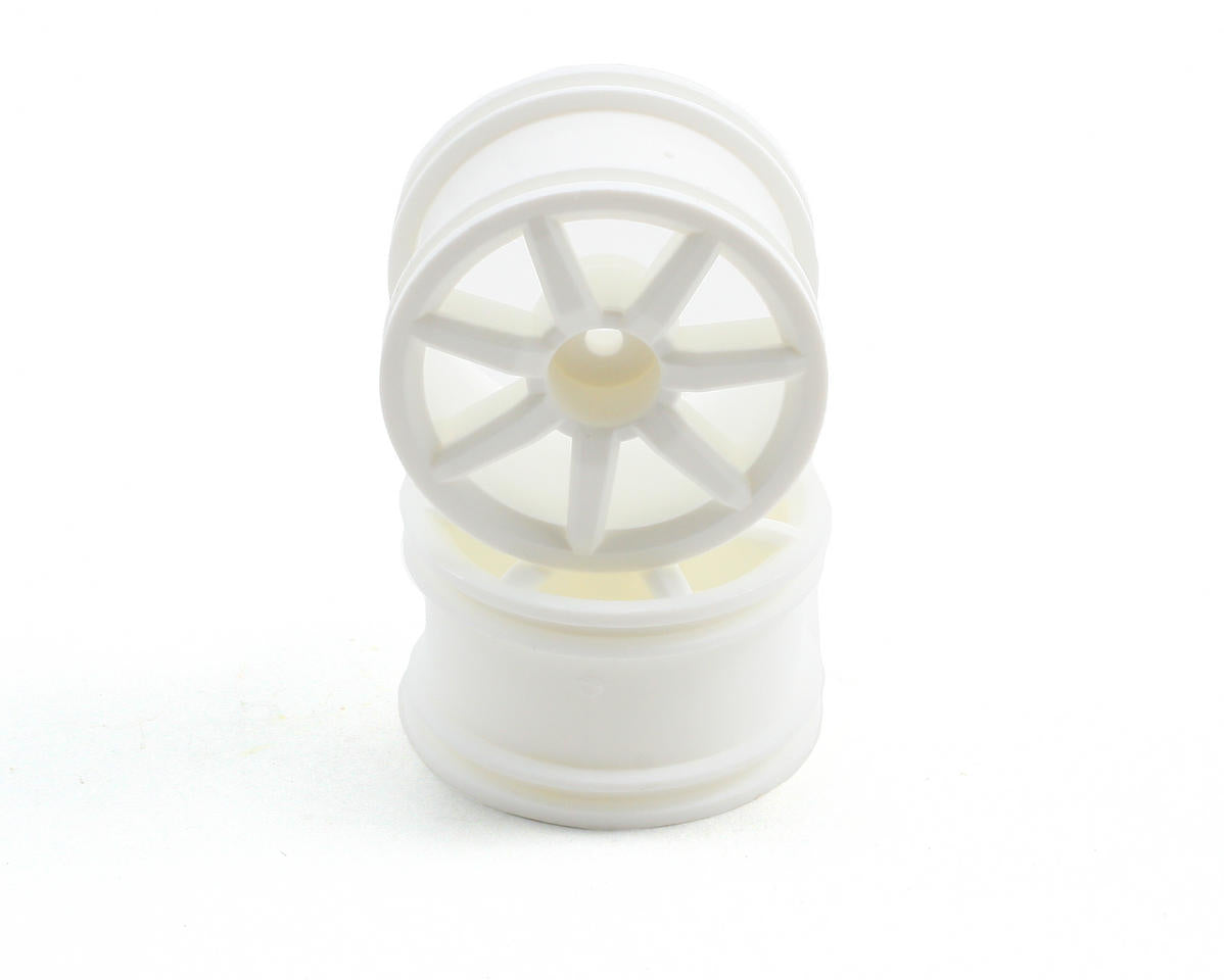 ASC21288 Spoked Wheels (18R) (2) (White)