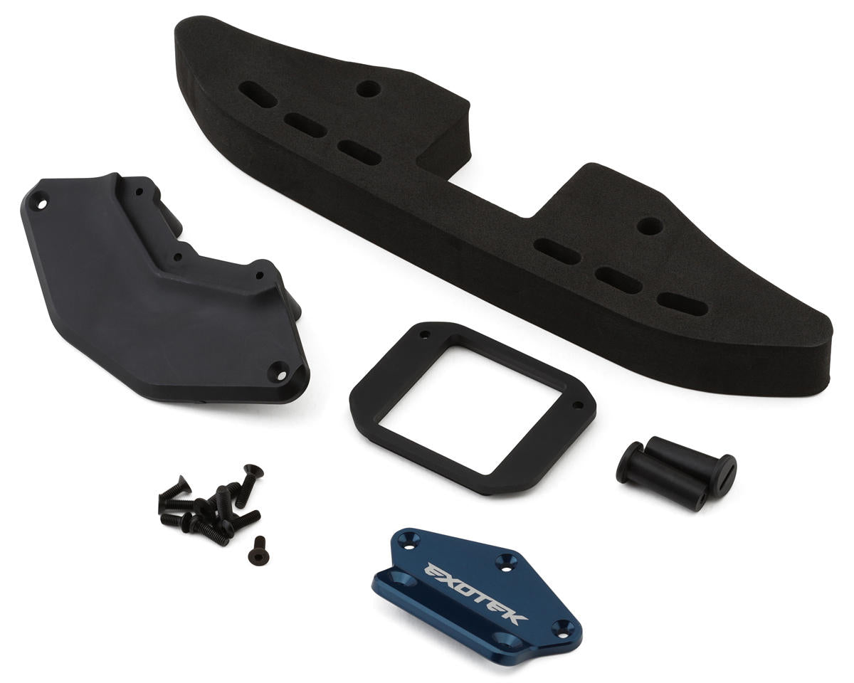 EXO2222 Aluminum Drag Front Bumper Set for Traxxas® Slash V3
