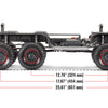 88096-4 TRX6 Mercedes-Benz G63 AMG 6x6  1/10 Scale And Trail Crawler