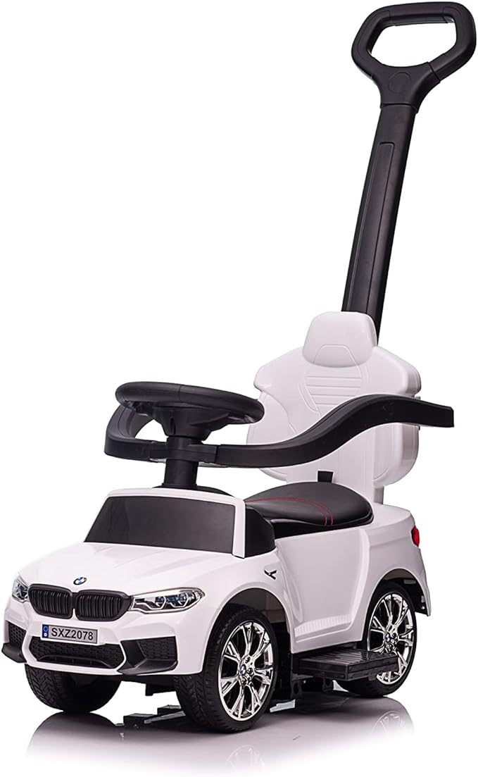 BMW White Push Car