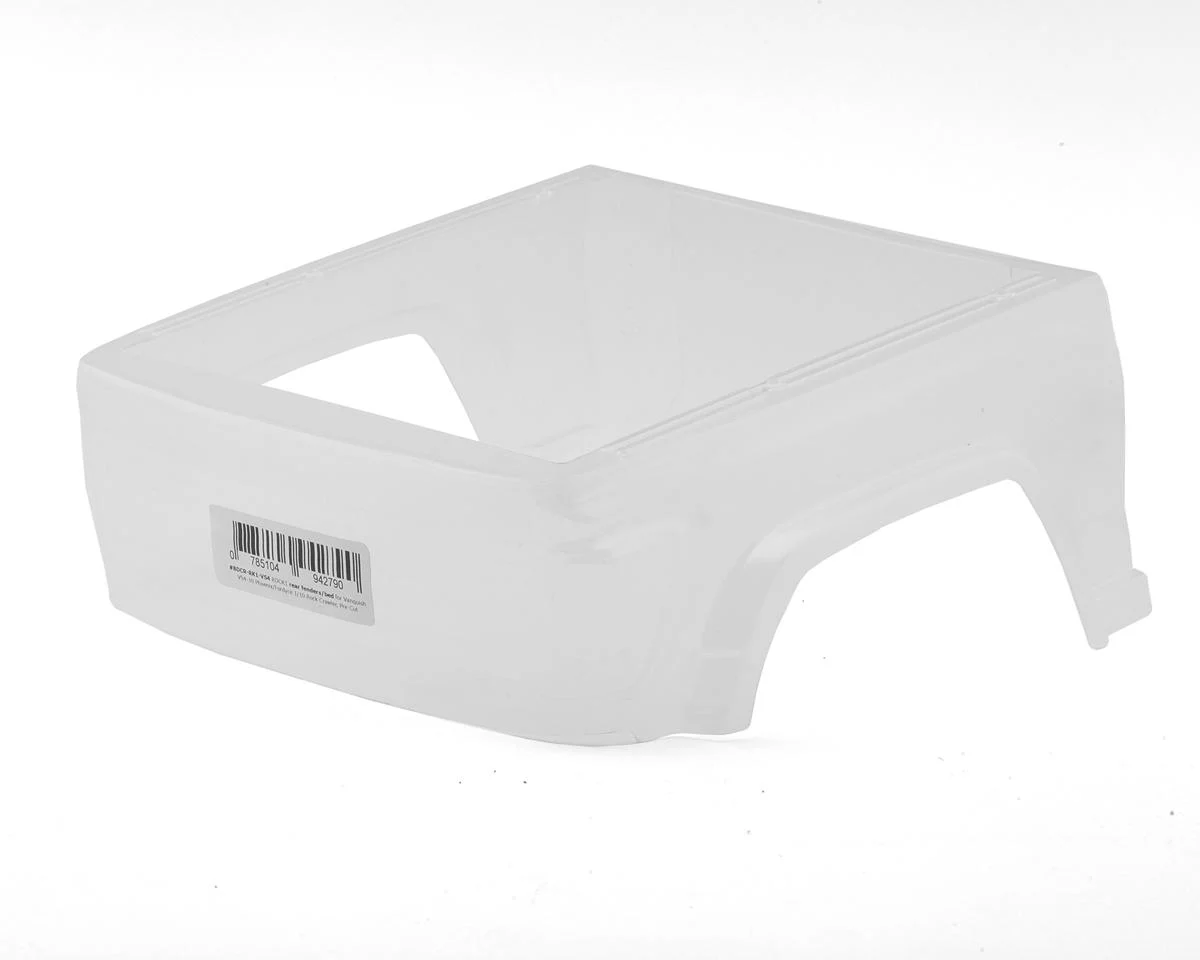 BDYCR-RK1-VS4 Bittydesign Vanquish VS4-10 Phoenix Rock1 Full Pre-Cut Body Set (Clear) (313mm) w/Detailed Interior