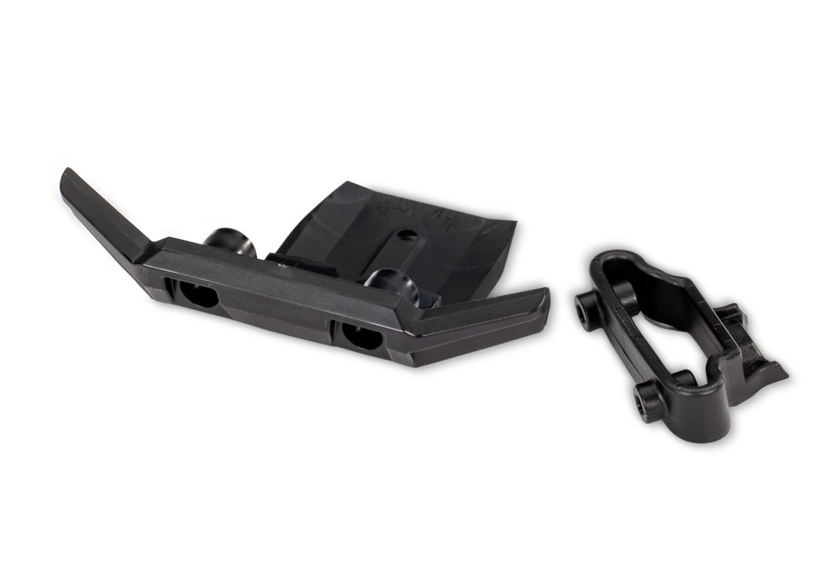 6736-BLK Rustler 4X4 Front Bumper and Support