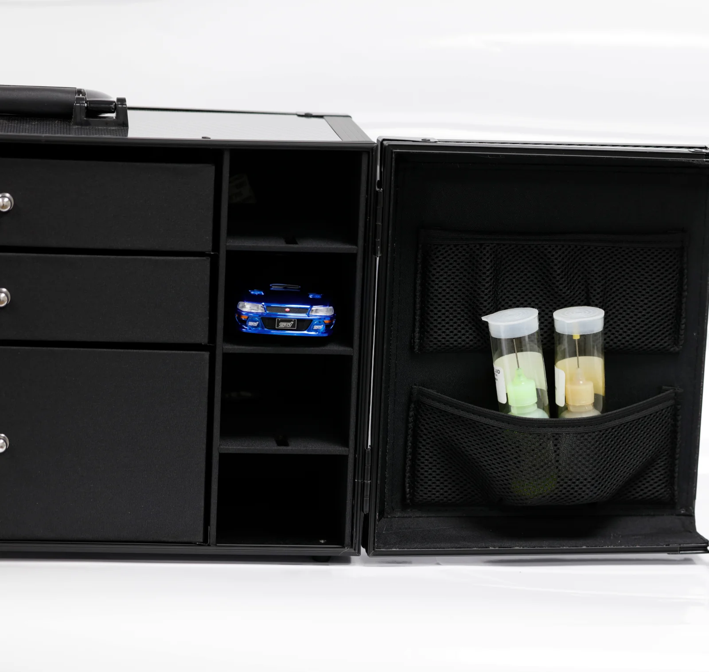 PHGB100 PowerHobby Kyosho Mini-Z 1/28 Car Pit Box Aluminum Case PitBox