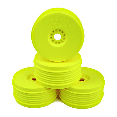 DER-PSB-8Y Speedline PLUS Wheels for 1/8 Buggy / YELLOW