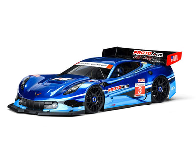 PRM155140 Corvette C7.R 1/8 Touring Car Body (Clear) (GT2) (Short Wheelbase)