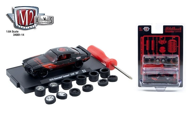 M2Machines 34001-14 1970 Chevy Camaro Z/28 RS - Black/Red